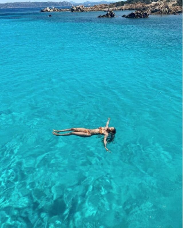Halle Bailey Disney's Little Mermaid In Sardinia. Instagram photo