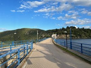 Entrée du barrage de Liscia Sardaigne Luras