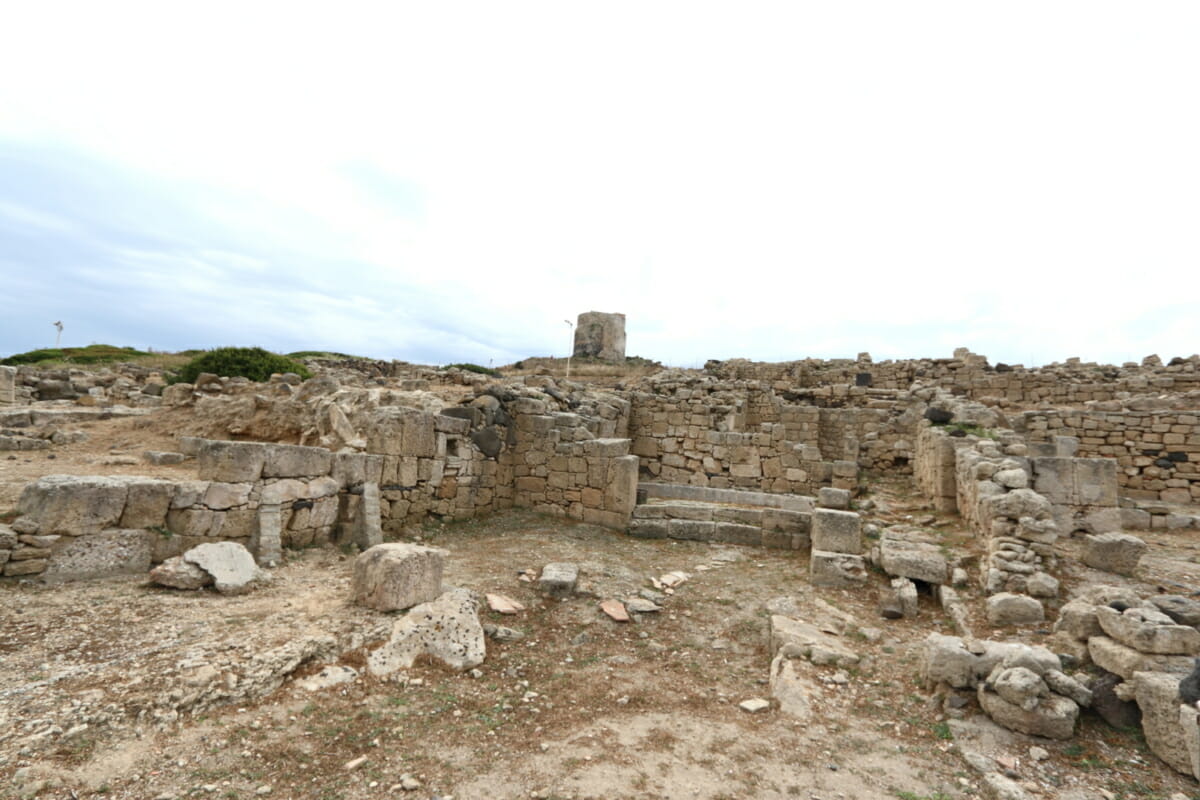 Site archéologique de Tharros Cabras Oristano