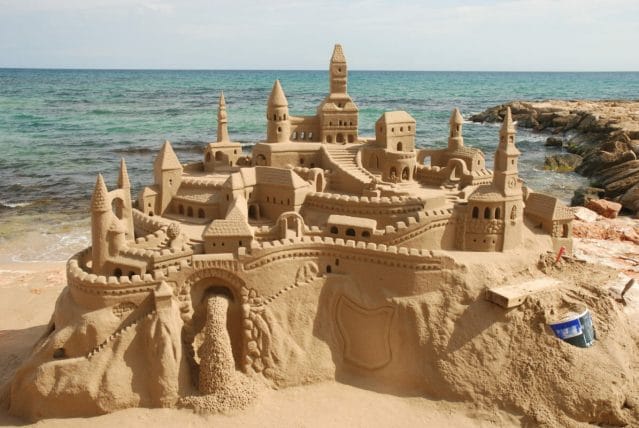 Castello Di Sabbia Il Regno Incantato