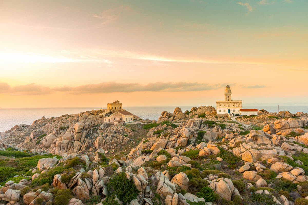 Capo Testa Lighthouse Sardinia